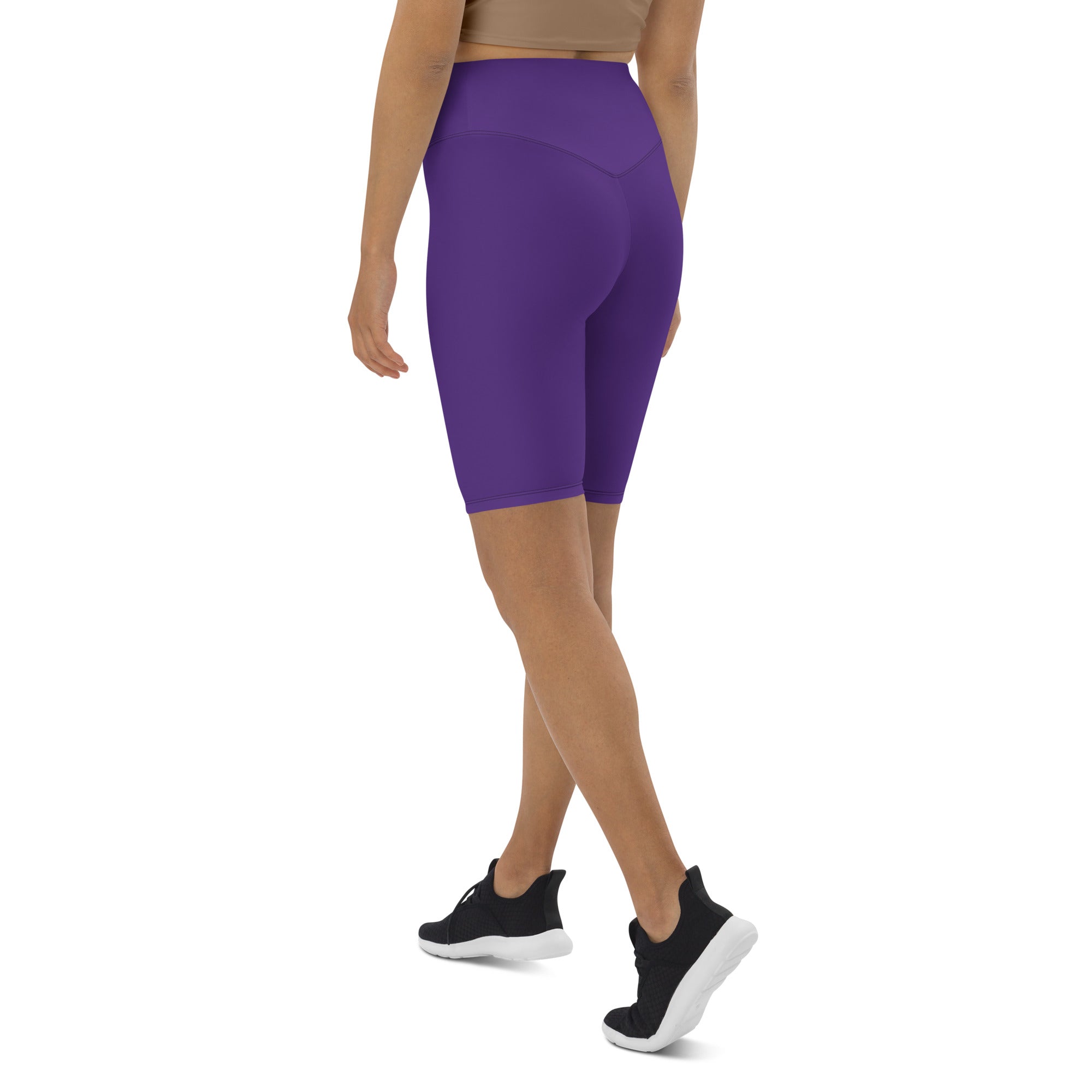 Violet Indigo Biker Shorts